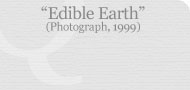 Edible Earth (Photograph, 1999)