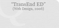 TransEnd ED (Web Design, 2006)