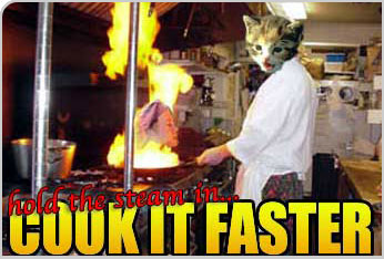 Hold the Steam in, Cook it Faster (part 2)