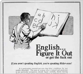 You're Speaking Hitler-Eese