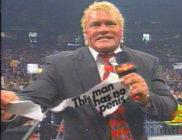 This man has no penis