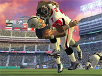 The Raiders and Falcons Battle on the Field in the Midst of a Nuclear Holocaust