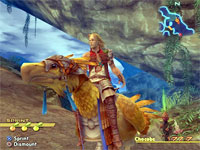 Some guys were just born to ride a giant chicken