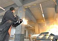 Any good action game lets you blow the fuck out of cars for fun