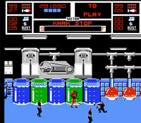 Those pretty blue and green vats of liquid are supposed to be ILLEGAL DRUGS OMG OMG OMG