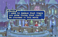 Pretty backgrounds... meaningless conversation... yeah, I think that pretty much covers it